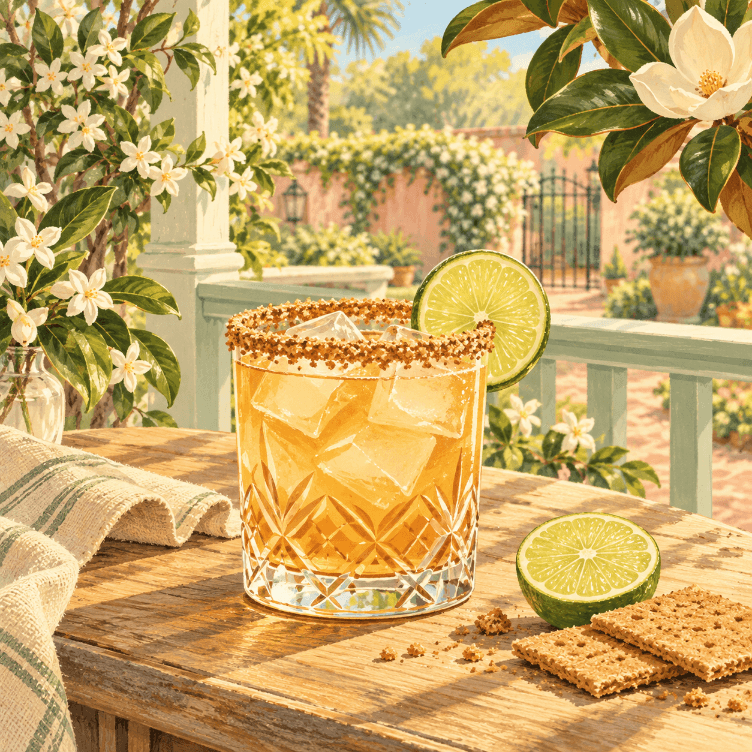 The Burnt Sugar Margarita made with Charleston Mix