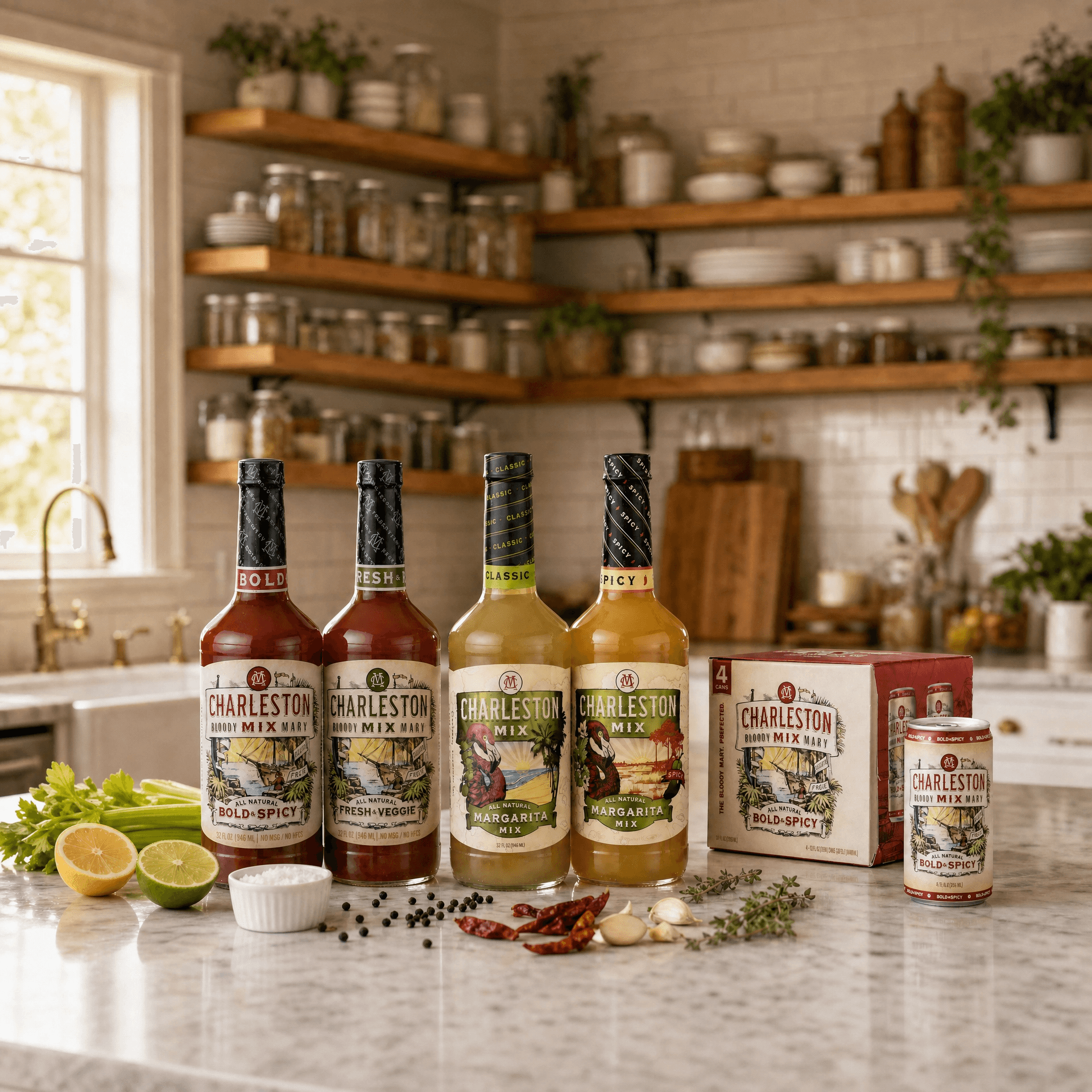 Charleston Mix full product lineup