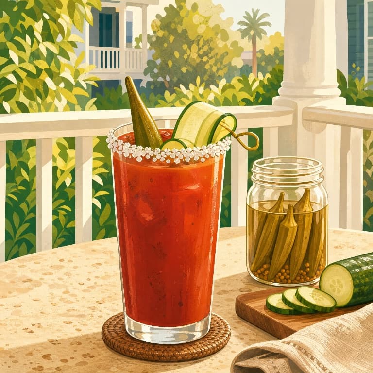 A fresh, vegetable-based twist that brings garden brightness to your Sunday brunch.