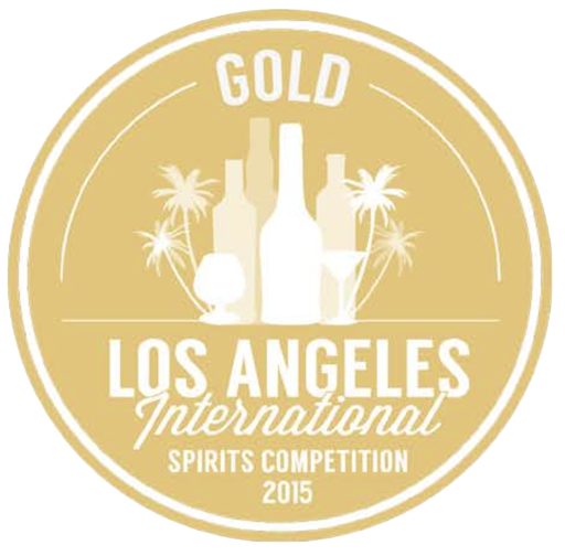 awd_LAIntl_2015 Image award for Los Angeles International Spirits Competition Gold for 2015
