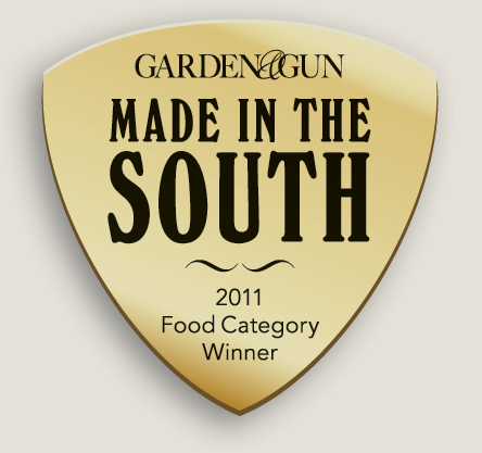 awd_MITSA_Badge Image award for Garden and Gun Made in the south food category winner for 2011